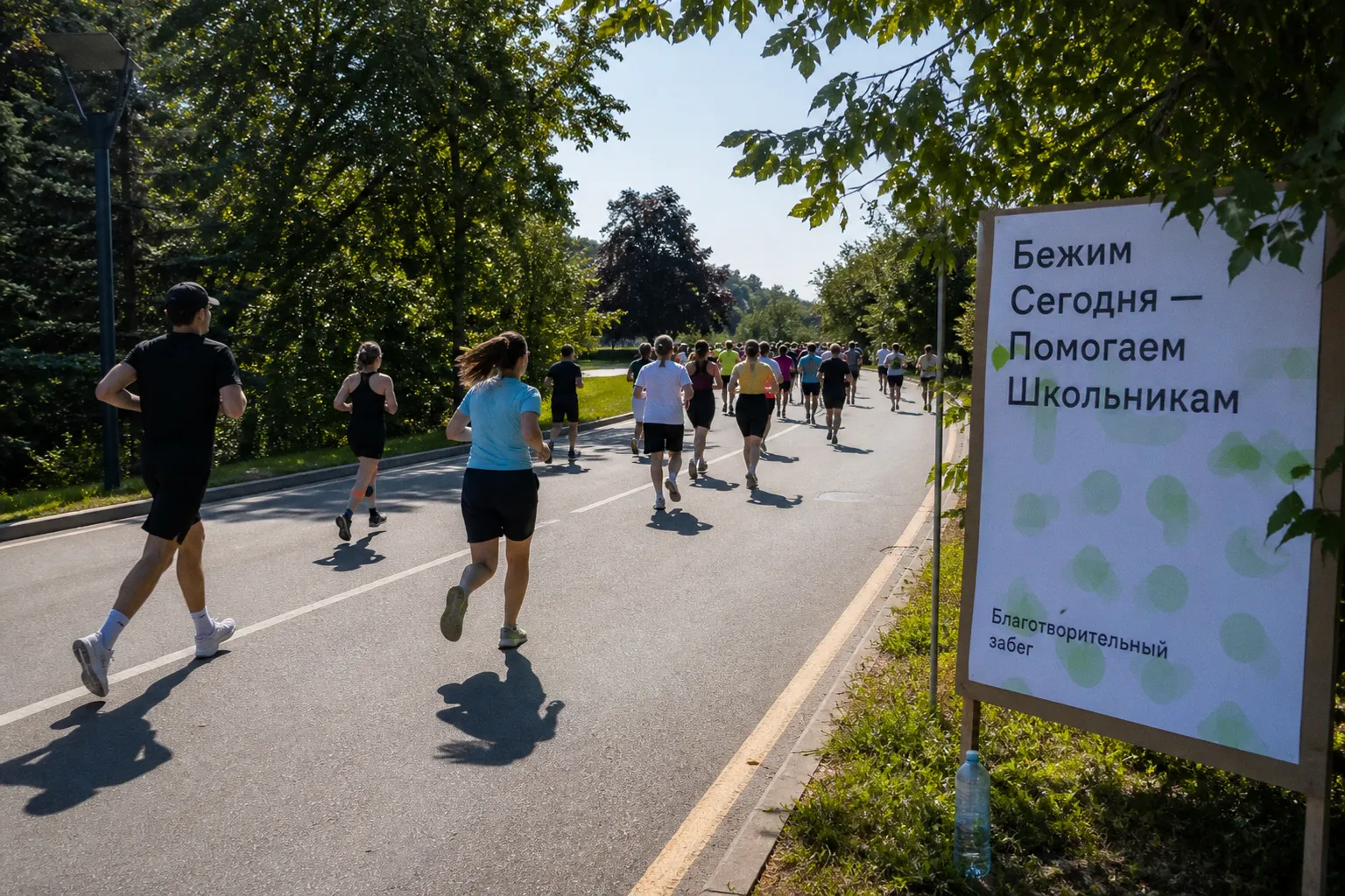 Благотворительный забег Deloitte Runify: спорт, экология и помощь школьникам