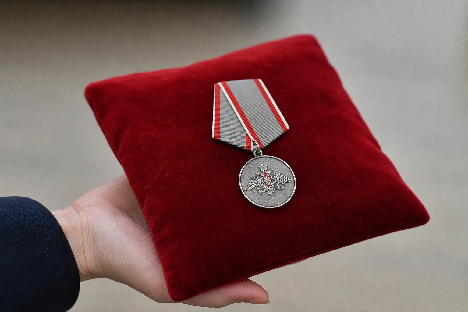 Наталья Ноздрин-Плотницкая получила медаль Минобороны РФ